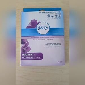 Febreze Purple Floral Vacuum Bags for Hoover Y